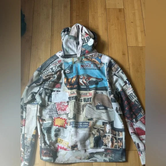 トップス supreme dash's wall hooded sweatshirt L Supreme Dash's Wall Hooded Sweatshirt (SS21) - $178